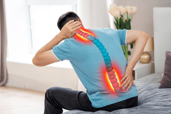Man wondering Can A Weak Core Cause Back Pain