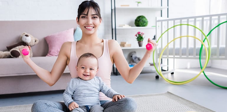 3 Safe Postpartum Exercises