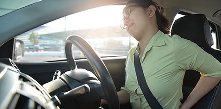 5 Ways To Ease Back Pain While Driving