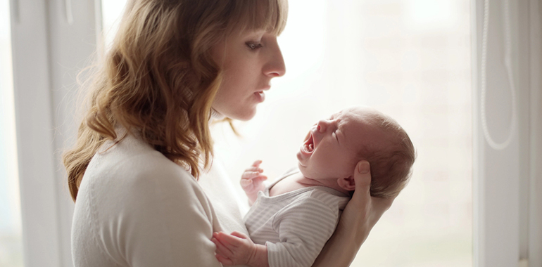 New Mom With Baby
